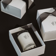 Candele con messaggio segreto Lago di Como