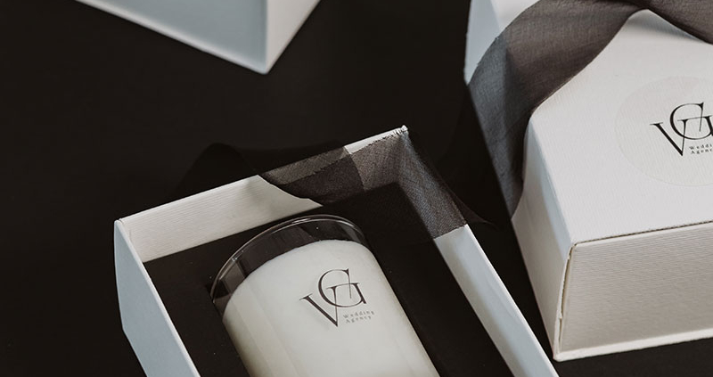 Candele con messaggio segreto Lago di Como